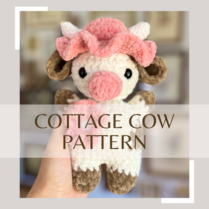 Cottage Cow Pattern
